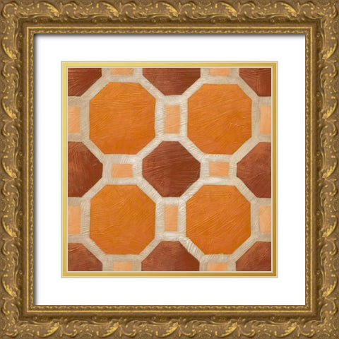 Brilliant Symmetry VI Gold Ornate Wood Framed Art Print with Double Matting by Zarris, Chariklia