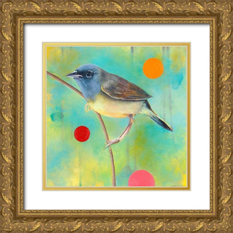 Mysteries of the Universe III Gold Ornate Wood Framed Art Print with Double Matting by Evans, Bridget G.