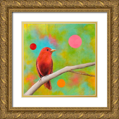 Mysteries of the Universe VII Gold Ornate Wood Framed Art Print with Double Matting by Evans, Bridget G.