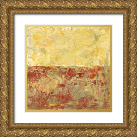 Jasper Glow II Gold Ornate Wood Framed Art Print with Double Matting by Holland, Julie