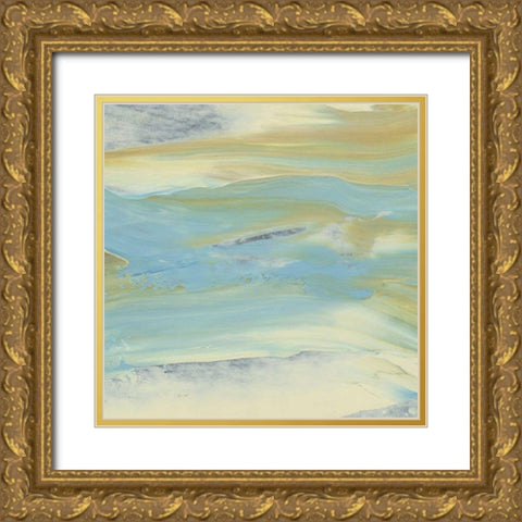Waters Edge II Gold Ornate Wood Framed Art Print with Double Matting by Ludwig, Alicia