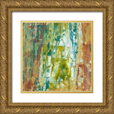 Staccato I Gold Ornate Wood Framed Art Print with Double Matting by Holland, Julie