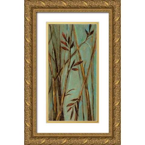 Sleepless Love Gold Ornate Wood Framed Art Print with Double Matting by Long, Christina