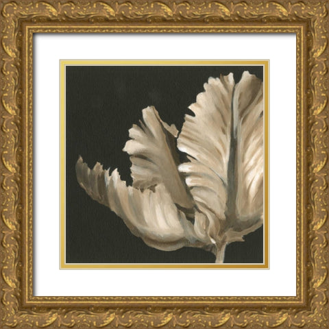 Classical Blooms II Gold Ornate Wood Framed Art Print with Double Matting by Harper, Ethan