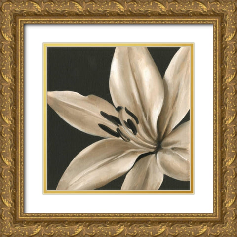 Classical Blooms III Gold Ornate Wood Framed Art Print with Double Matting by Harper, Ethan