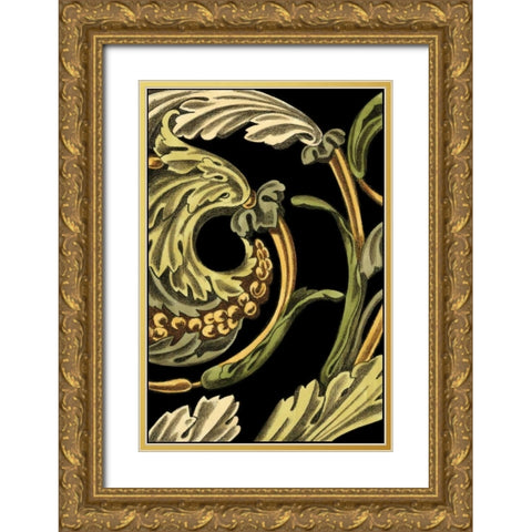 Classical Frieze III Gold Ornate Wood Framed Art Print with Double Matting by Harper, Ethan