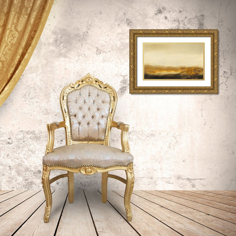Canyon I Gold Ornate Wood Framed Art Print with Double Matting by Gordon, Sharon