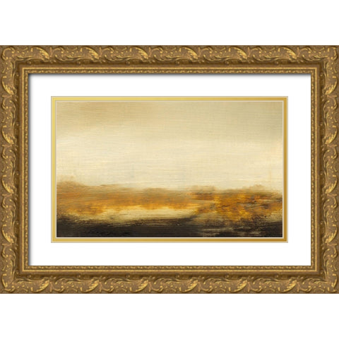 Canyon I Gold Ornate Wood Framed Art Print with Double Matting by Gordon, Sharon