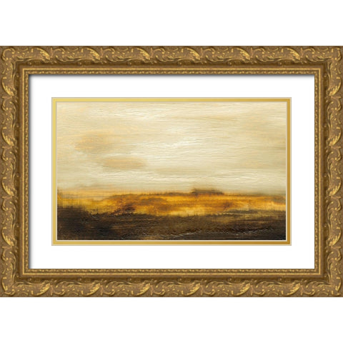 Canyon II Gold Ornate Wood Framed Art Print with Double Matting by Gordon, Sharon