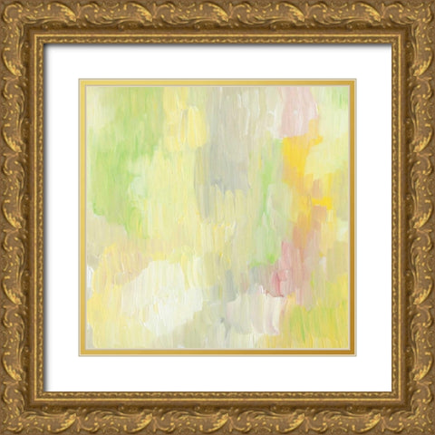 Buoyant Awakening I Gold Ornate Wood Framed Art Print with Double Matting by Choate, Lisa