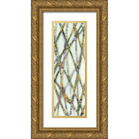 Lemongrass III Gold Ornate Wood Framed Art Print with Double Matting by Fagalde, Jarman