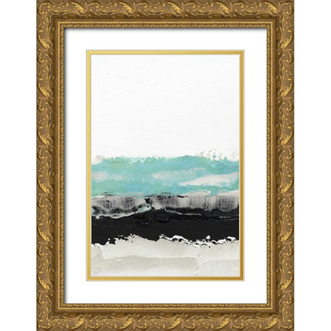 Permafrost I Gold Ornate Wood Framed Art Print with Double Matting by Ludwig, Alicia