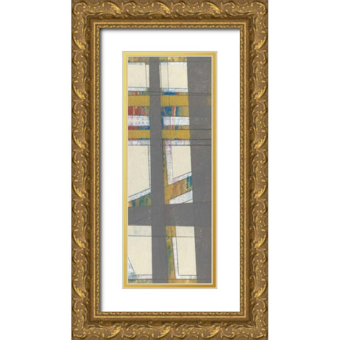 Primary Industry II Gold Ornate Wood Framed Art Print with Double Matting by Goldberger, Jennifer