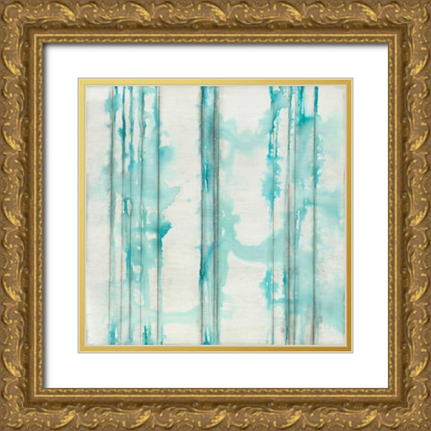 Visible Sound II Gold Ornate Wood Framed Art Print with Double Matting by Goldberger, Jennifer