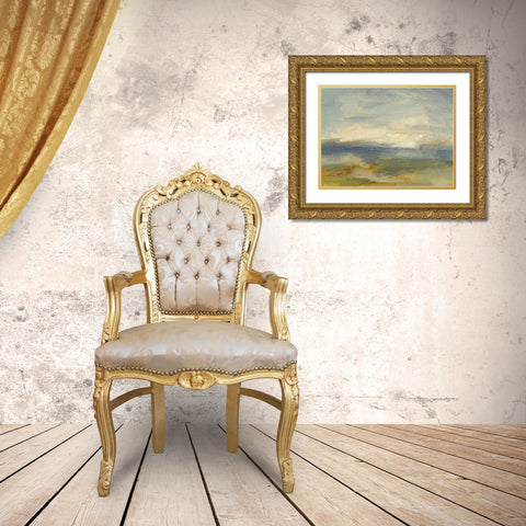 Lovely Day I Gold Ornate Wood Framed Art Print with Double Matting by Gordon, Sharon