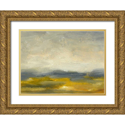 Lovely Day III Gold Ornate Wood Framed Art Print with Double Matting by Gordon, Sharon