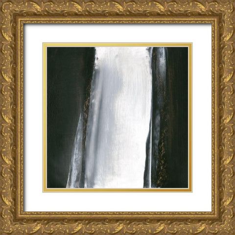 Glide VI Gold Ornate Wood Framed Art Print with Double Matting by Gordon, Sharon