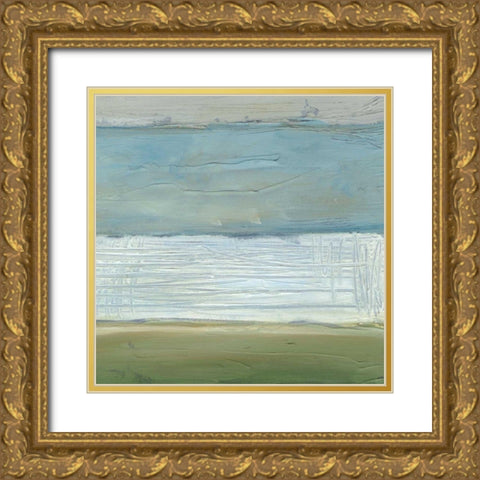 Spring Vista II Gold Ornate Wood Framed Art Print with Double Matting by Harper, Ethan