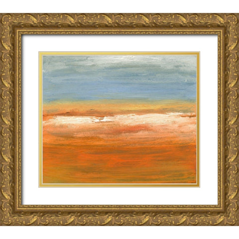 Eternal Bliss II Gold Ornate Wood Framed Art Print with Double Matting by Gordon, Sharon