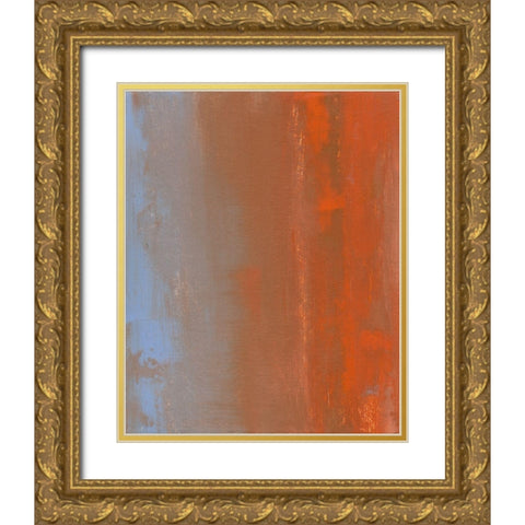 Tango I Gold Ornate Wood Framed Art Print with Double Matting by Gordon, Sharon