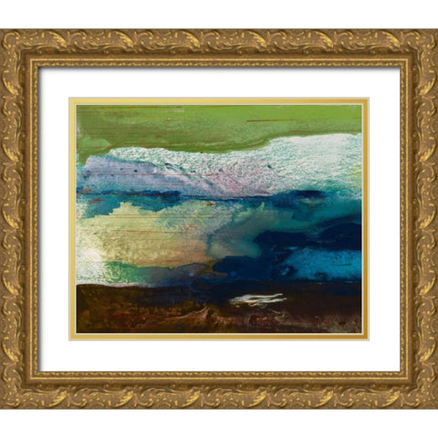 Free Rein I Gold Ornate Wood Framed Art Print with Double Matting by Jasper, Sisa