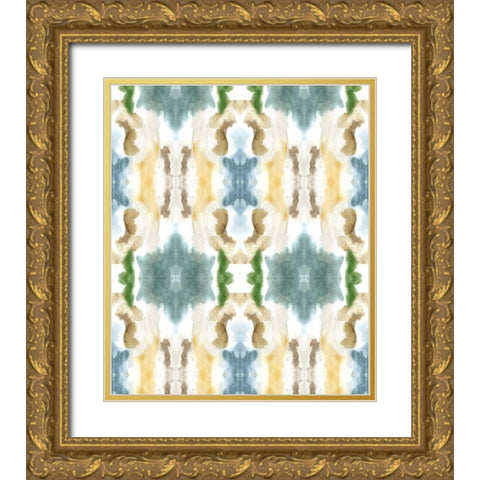 Buoyancy II Gold Ornate Wood Framed Art Print with Double Matting by Zarris, Chariklia