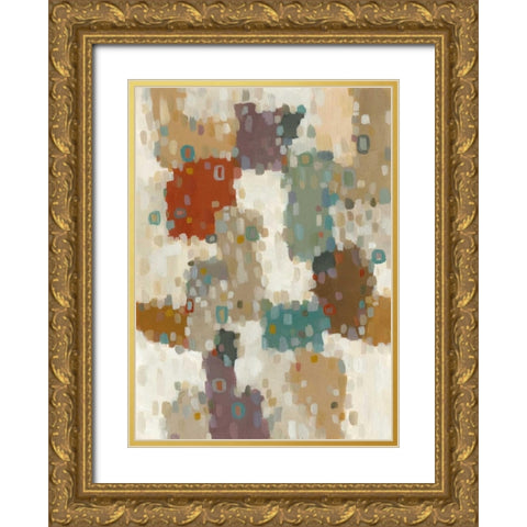 Boerum II Gold Ornate Wood Framed Art Print with Double Matting by Zarris, Chariklia