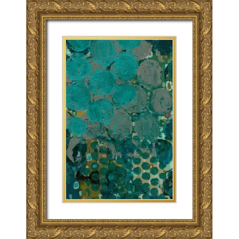 Callais I Gold Ornate Wood Framed Art Print with Double Matting by Zarris, Chariklia