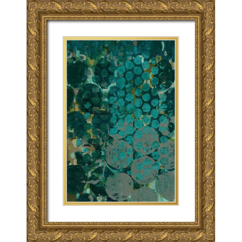 Callais II Gold Ornate Wood Framed Art Print with Double Matting by Zarris, Chariklia