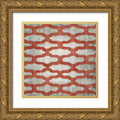 Spectrum Symmetry VI Gold Ornate Wood Framed Art Print with Double Matting by Zarris, Chariklia