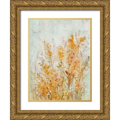 Spring Time II Gold Ornate Wood Framed Art Print with Double Matting by OToole, Tim