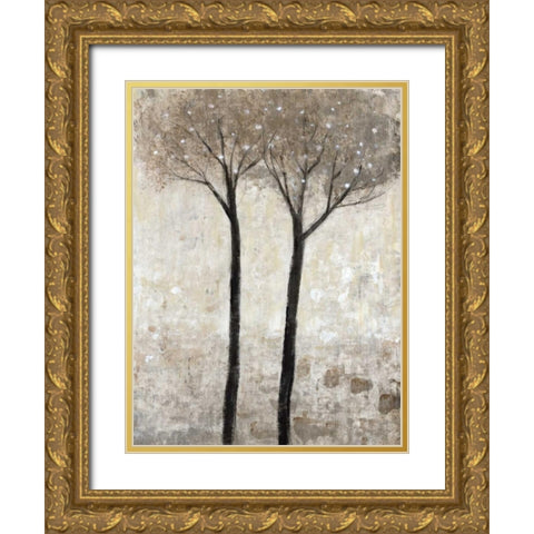 Bloom II Gold Ornate Wood Framed Art Print with Double Matting by OToole, Tim