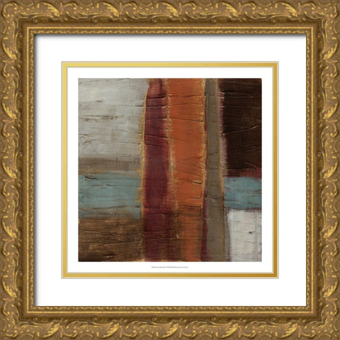 Ancient Musings II Gold Ornate Wood Framed Art Print with Double Matting by Vess, June Erica