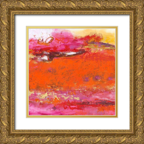 Tides and Tummult Gold Ornate Wood Framed Art Print with Double Matting by Bothne, Janet