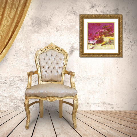 Walk me Through It Gold Ornate Wood Framed Art Print with Double Matting by Bothne, Janet