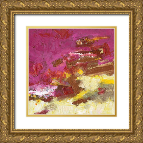 Walk me Through It Gold Ornate Wood Framed Art Print with Double Matting by Bothne, Janet