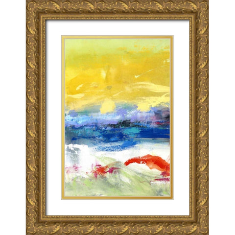 Air Apparent I Gold Ornate Wood Framed Art Print with Double Matting by Bothne, Janet
