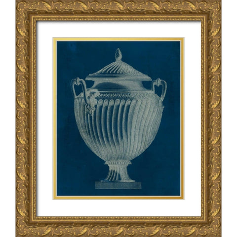 Modern Classic Urn I Gold Ornate Wood Framed Art Print with Double Matting by Vision Studio