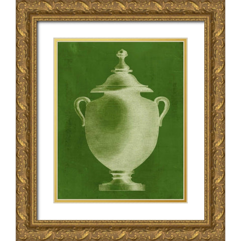 Modern Classic Urn IV Gold Ornate Wood Framed Art Print with Double Matting by Vision Studio