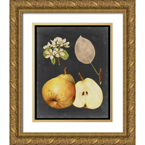 Midnight Harvest IV Gold Ornate Wood Framed Art Print with Double Matting by Vision Studio