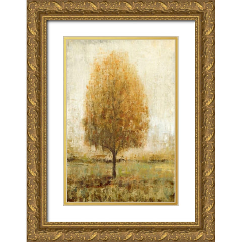 Alone I Gold Ornate Wood Framed Art Print with Double Matting by OToole, Tim