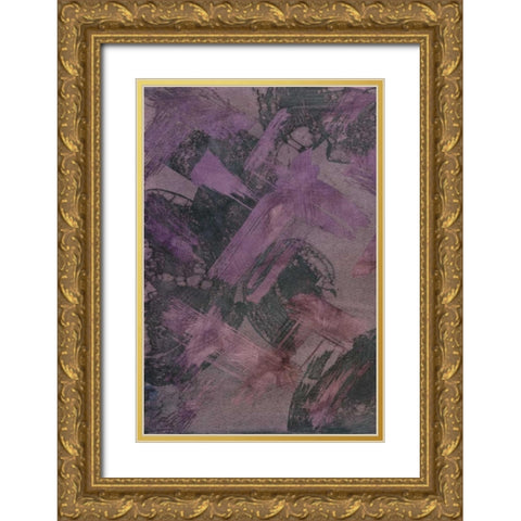 Haze I Gold Ornate Wood Framed Art Print with Double Matting by McMullen, Charles