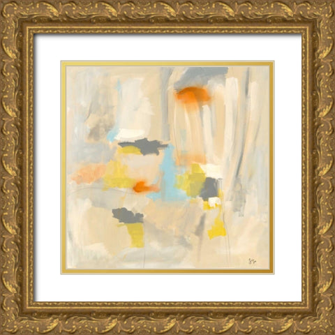 Sacred II Gold Ornate Wood Framed Art Print with Double Matting by Jasper, Sisa