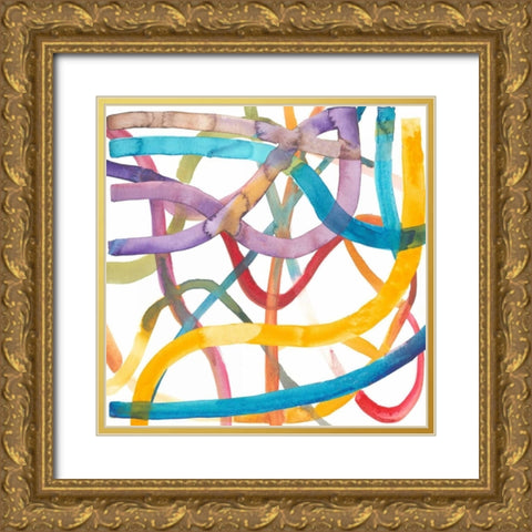 The Road Back to You II Gold Ornate Wood Framed Art Print with Double Matting by Mosley, Kiana