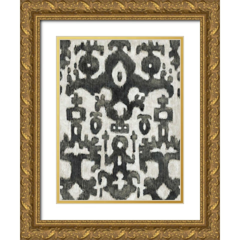 Samara I Gold Ornate Wood Framed Art Print with Double Matting by Zarris, Chariklia