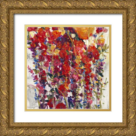 Mixed Bouquet IV Gold Ornate Wood Framed Art Print with Double Matting by OToole, Tim