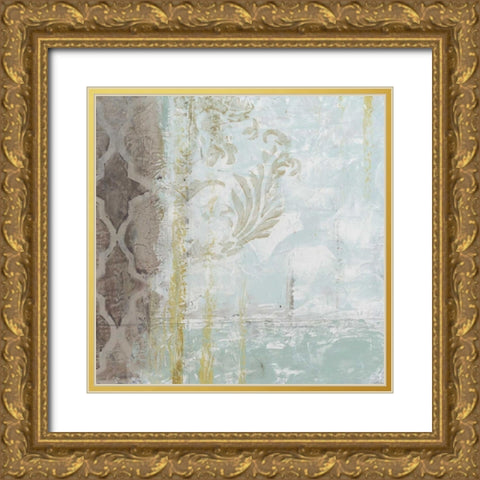 Subtle Shift II Gold Ornate Wood Framed Art Print with Double Matting by Vess, June Erica