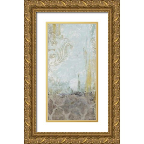 Subtle Shift III Gold Ornate Wood Framed Art Print with Double Matting by Vess, June Erica