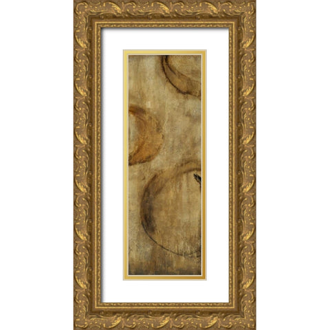 Orbit I Gold Ornate Wood Framed Art Print with Double Matting by OToole, Tim