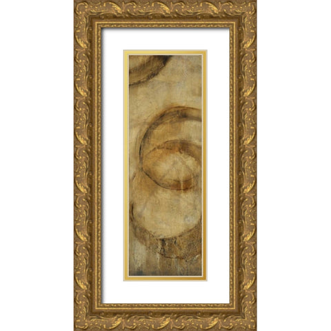Orbit II Gold Ornate Wood Framed Art Print with Double Matting by OToole, Tim